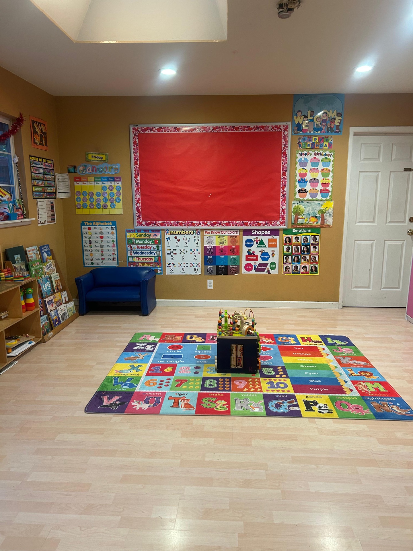 Indoor daycare space at Little Explorer Family Childcare in San Jose